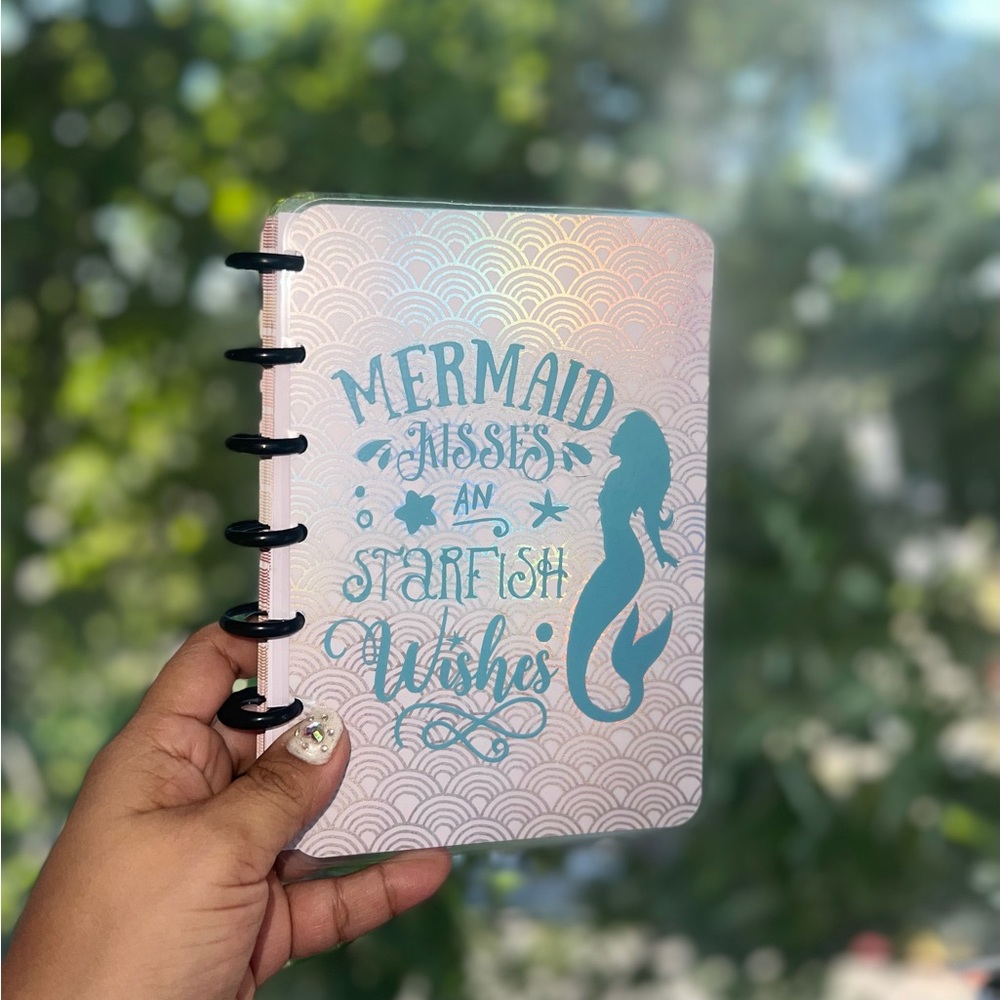 Happy planner mini size weekly Layout mermaid wishes